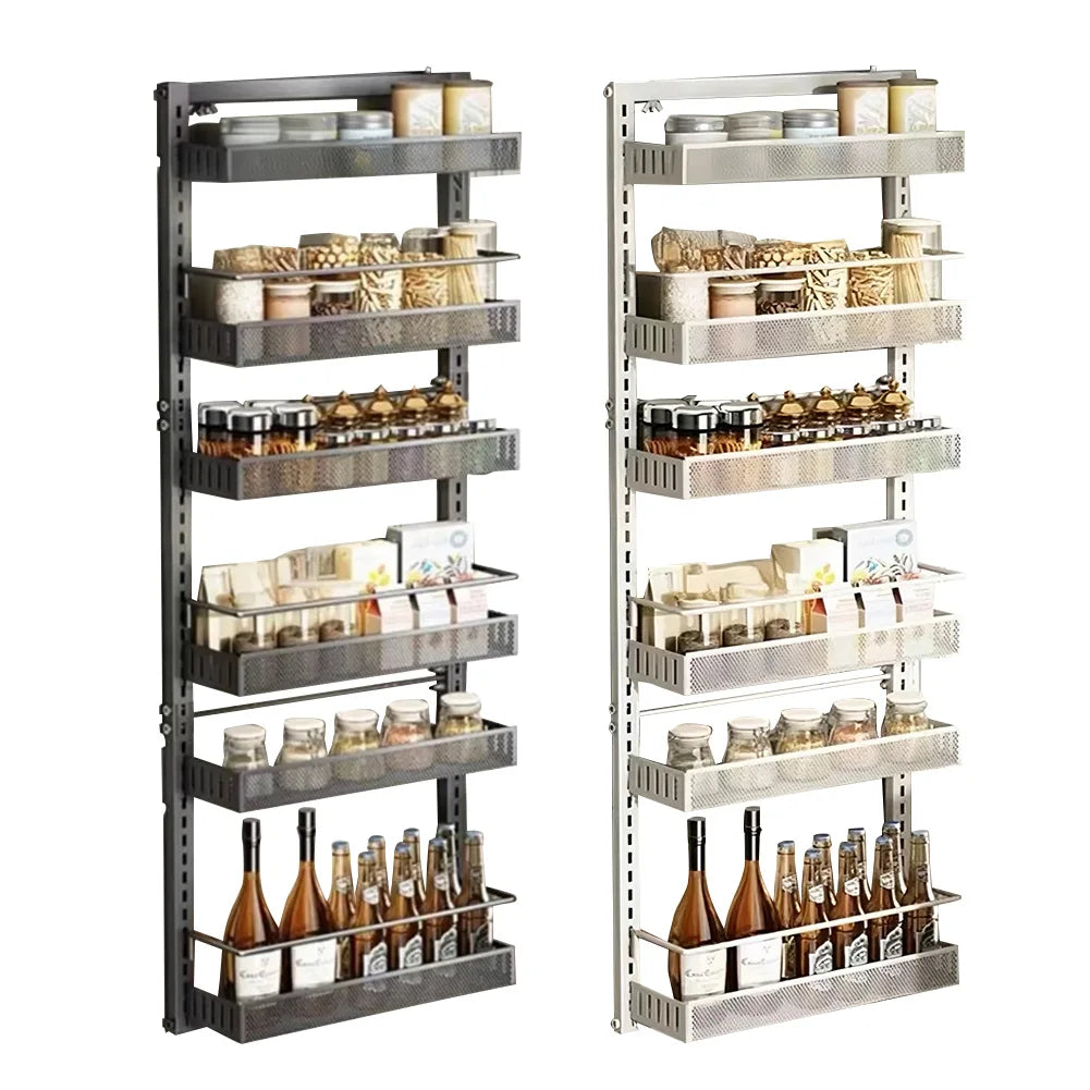 HiMISS Six Tier Over The Door Pantry Organizer With Baskets