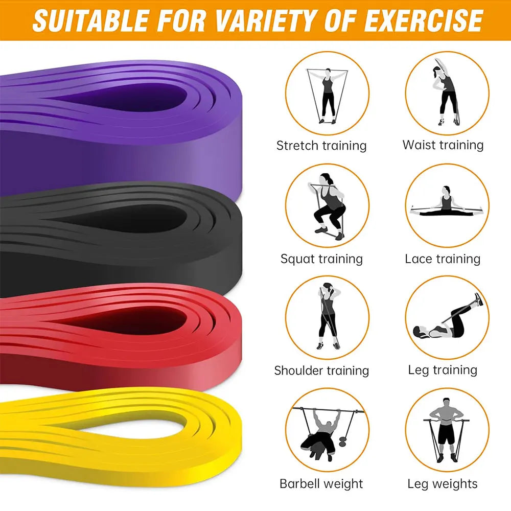 Resistance Bands For Pull Up Assistance And Home Strength Training