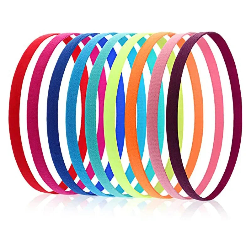 Non Slip Elastic Sweatband Headband For Yoga Running Fitness Exercise