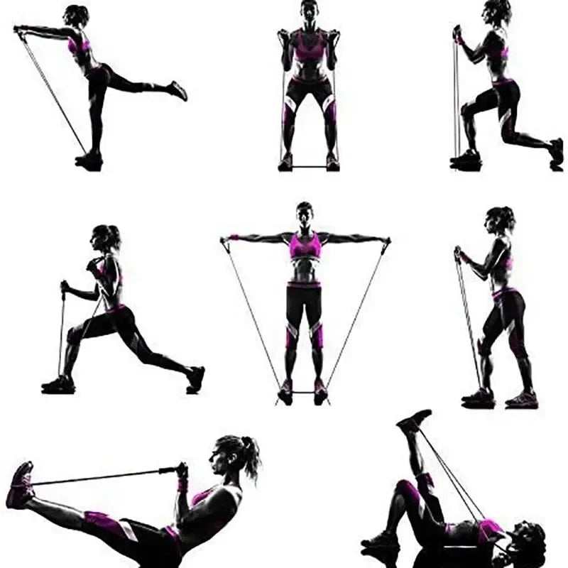 Resistance Bands With Handles For Home Fitness And Strength Training