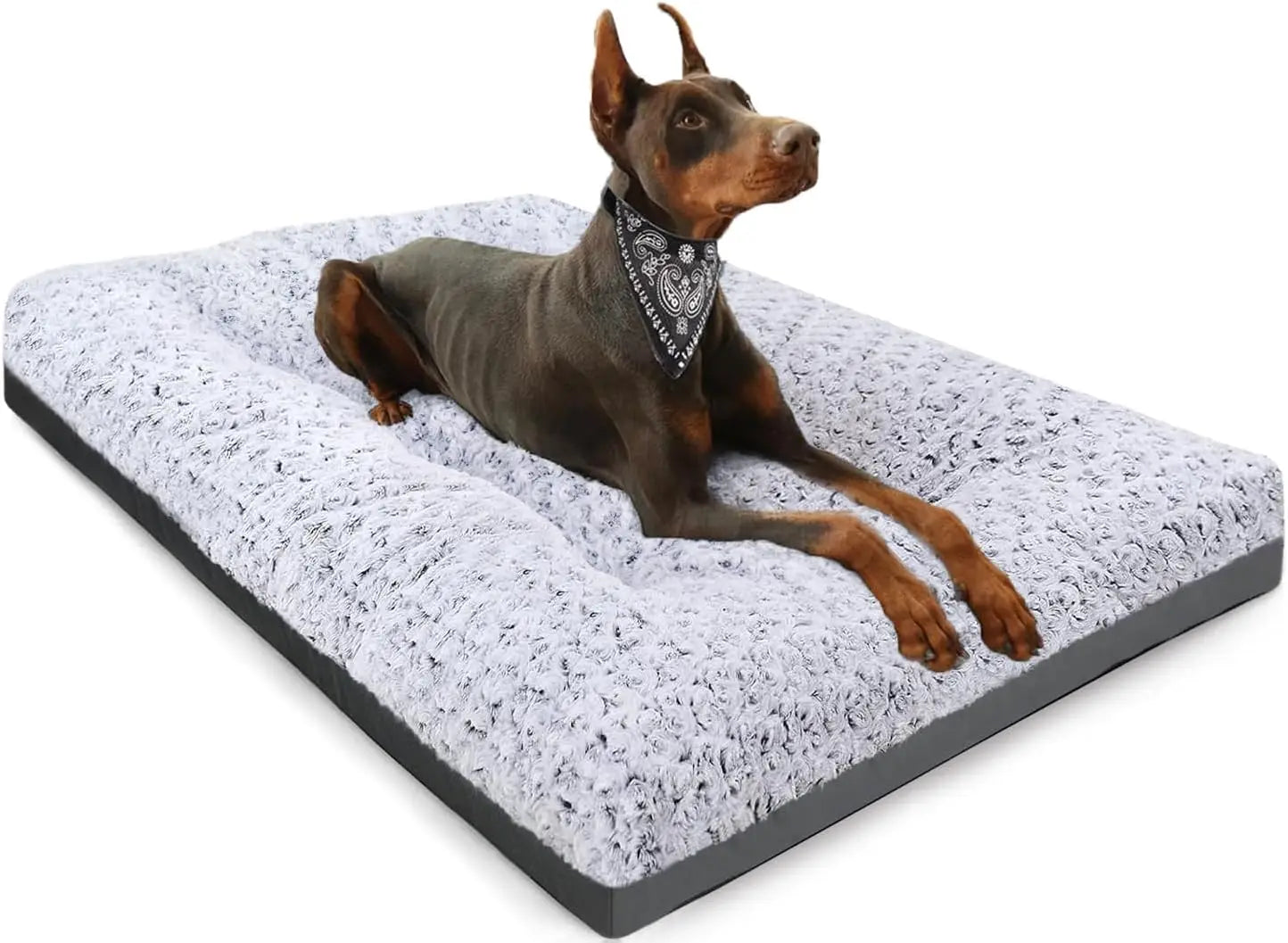 Deluxe Washable Dog Bed For Large Dogs Anti-Slip Comfort