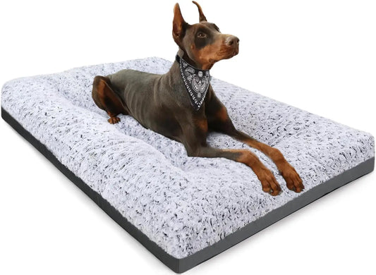 Deluxe Washable Dog Bed For Large Dogs Anti-Slip Comfort