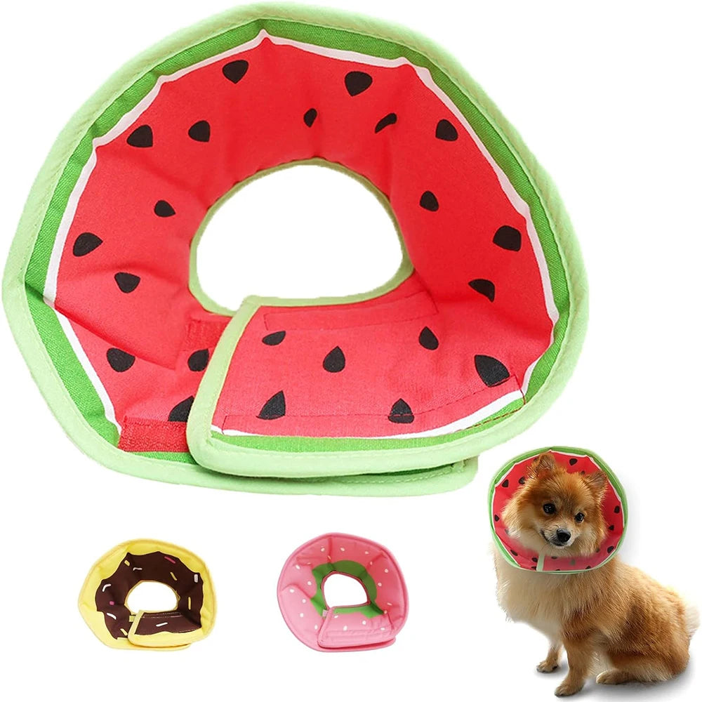 Lightweight Adjustable Dog Elizabethan Collar Soft for Post Surgery Recovery