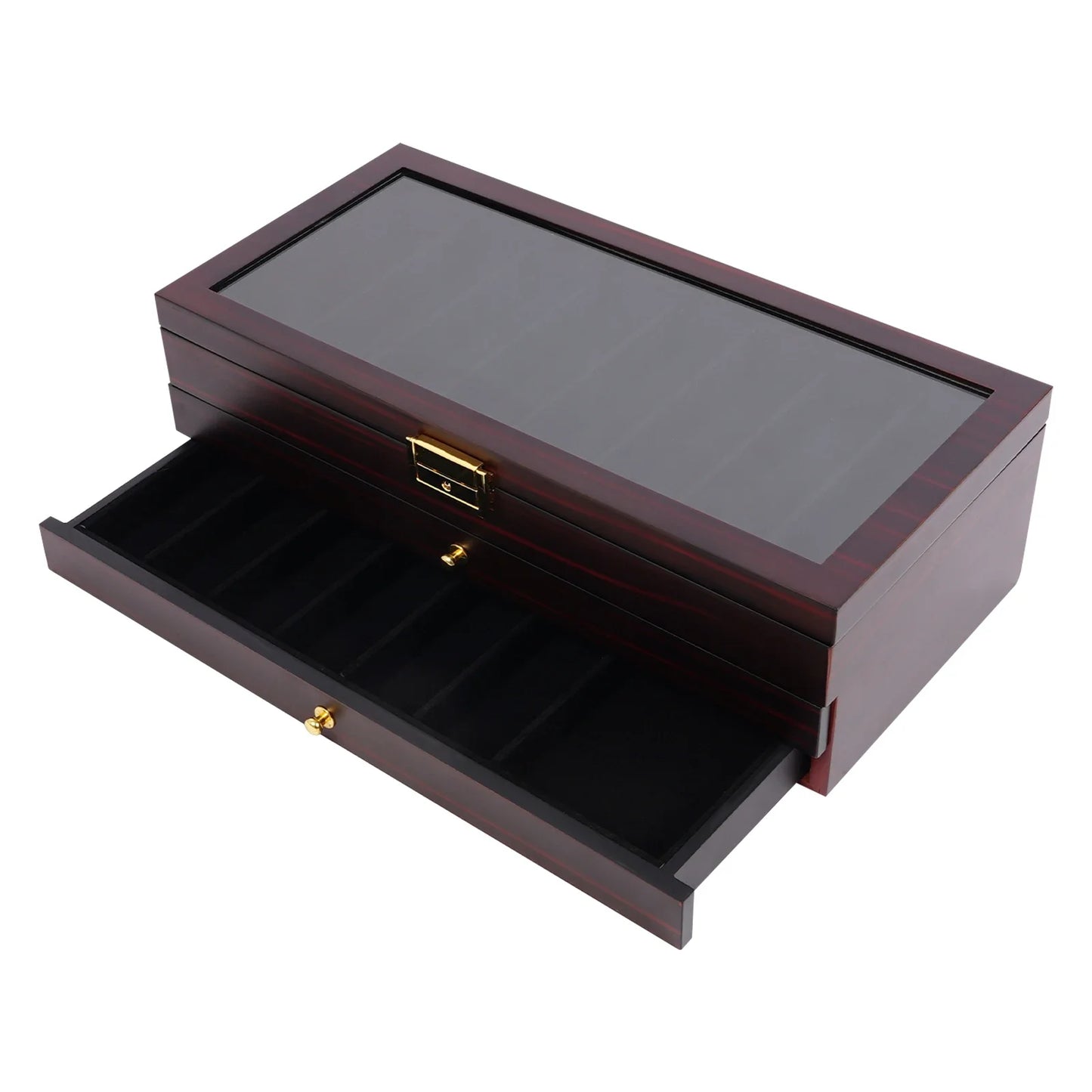 Bymaocar 3 Tier Knife Display Case And Storage Box Organizer
