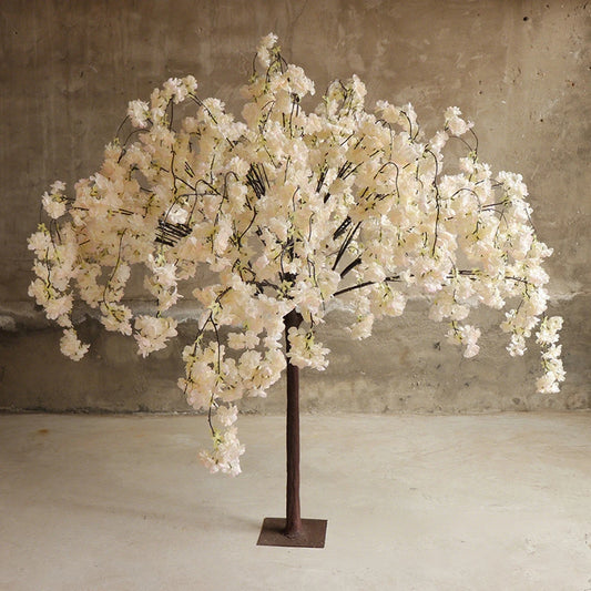 Simulation Cherry Blossom Floor Tree Decoration For Wedding Outdoor Garden