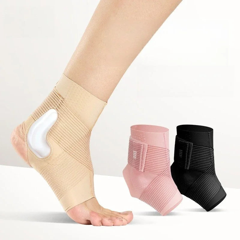 Ankle Brace With Silicone Pad For Sprain Protection