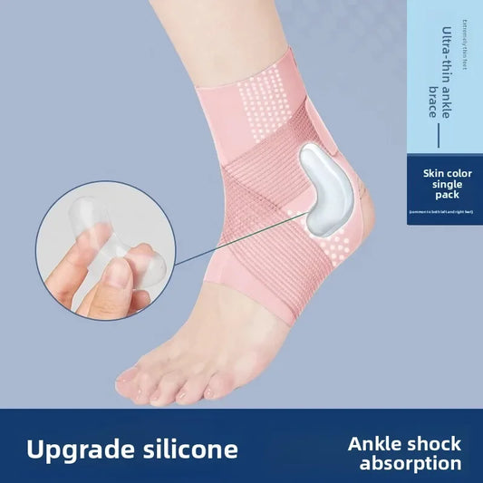 Ankle Brace With Silicone Pad For Sprain Protection