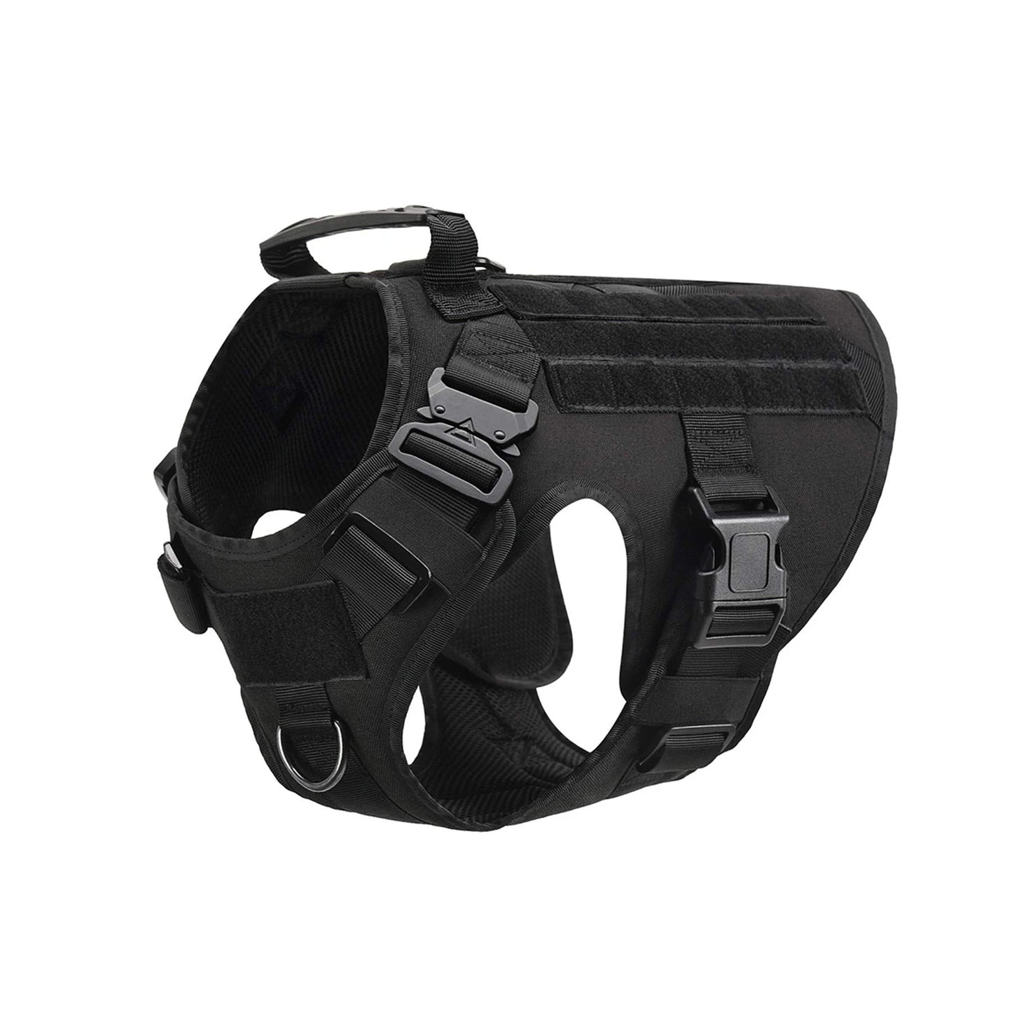PETRAVEL CN Tactical Dog Harness Set With MOLLE Pouches