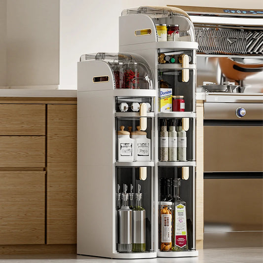 HiMISS Plastic Drawer Storage Cabinet For Kitchen And Bathroom