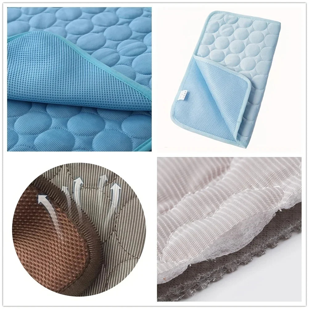 Dog Cooling Mat Self Cooling Pad For All Breeds Everywhere
