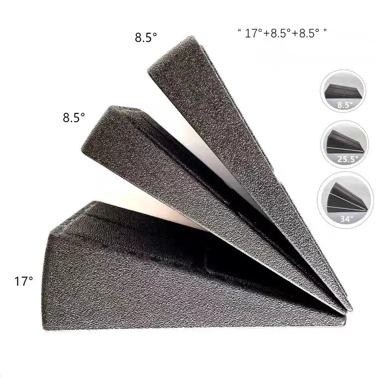 Yoga Wedge Slant Boards With Adjustable Bricks And Squat Blocks