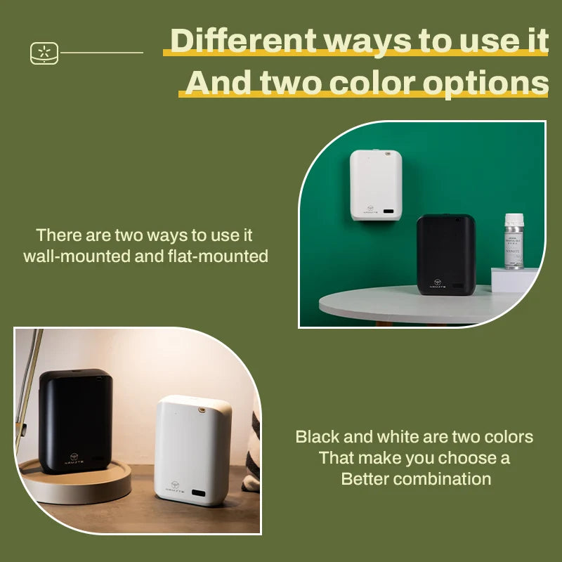 Namste Bluetooth Aroma Diffuser Wall Hanging Flat Lay Air Purifier
