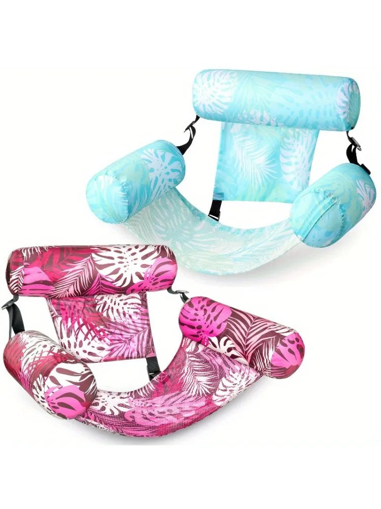 Joyfy 2 Pack Inflatable Pool Floats Lounge Chairs for Adults