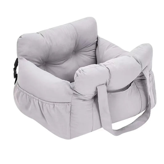 Dog Car Seat With Safety Belt Non Slip Travel Carrier