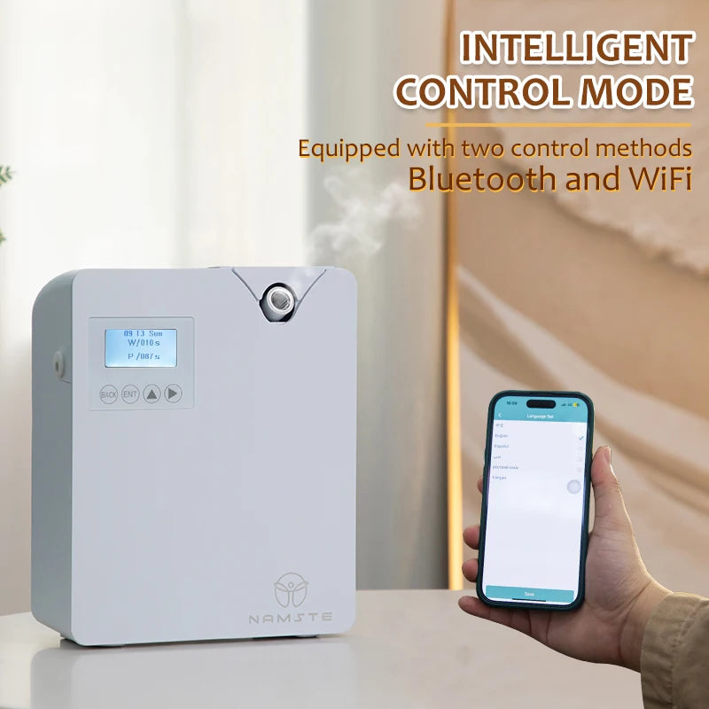 NAMSTE Aroma Diffuser Wifi Bluetooth Room Fragrance Essential Oils Purifier
