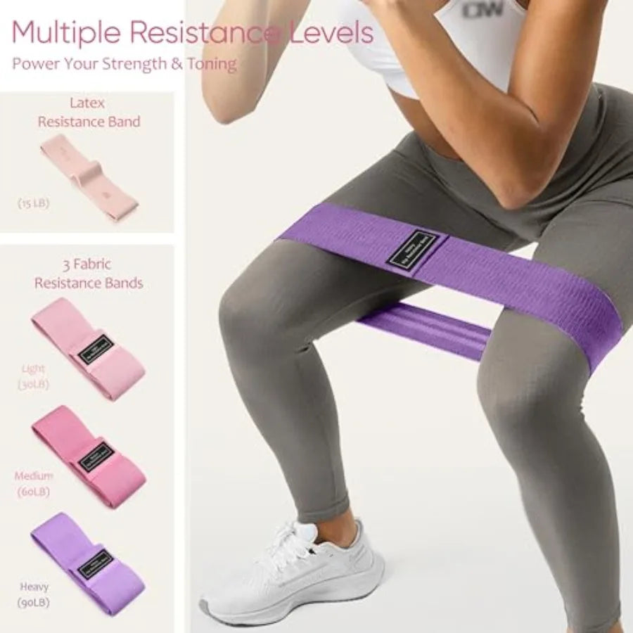 Yao Hui Huang Pilates Kit 18 Piece Home Workout Set With Resistance Bands
