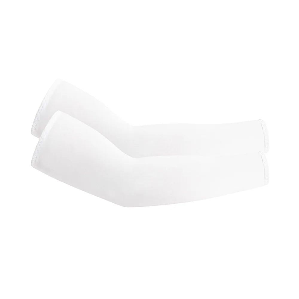 Two Pack Unisex Cooling Arm Sleeves UV Protection For Running Cycling Fishing