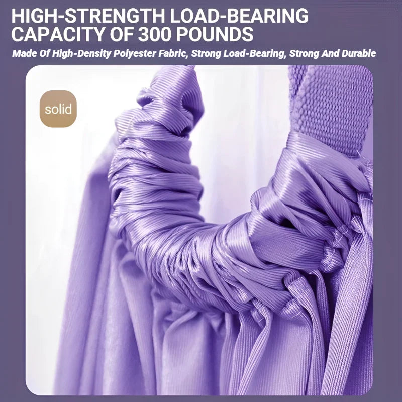 Adjustable Aerial Yoga Strap Fitness Belt for Stretching and Splits