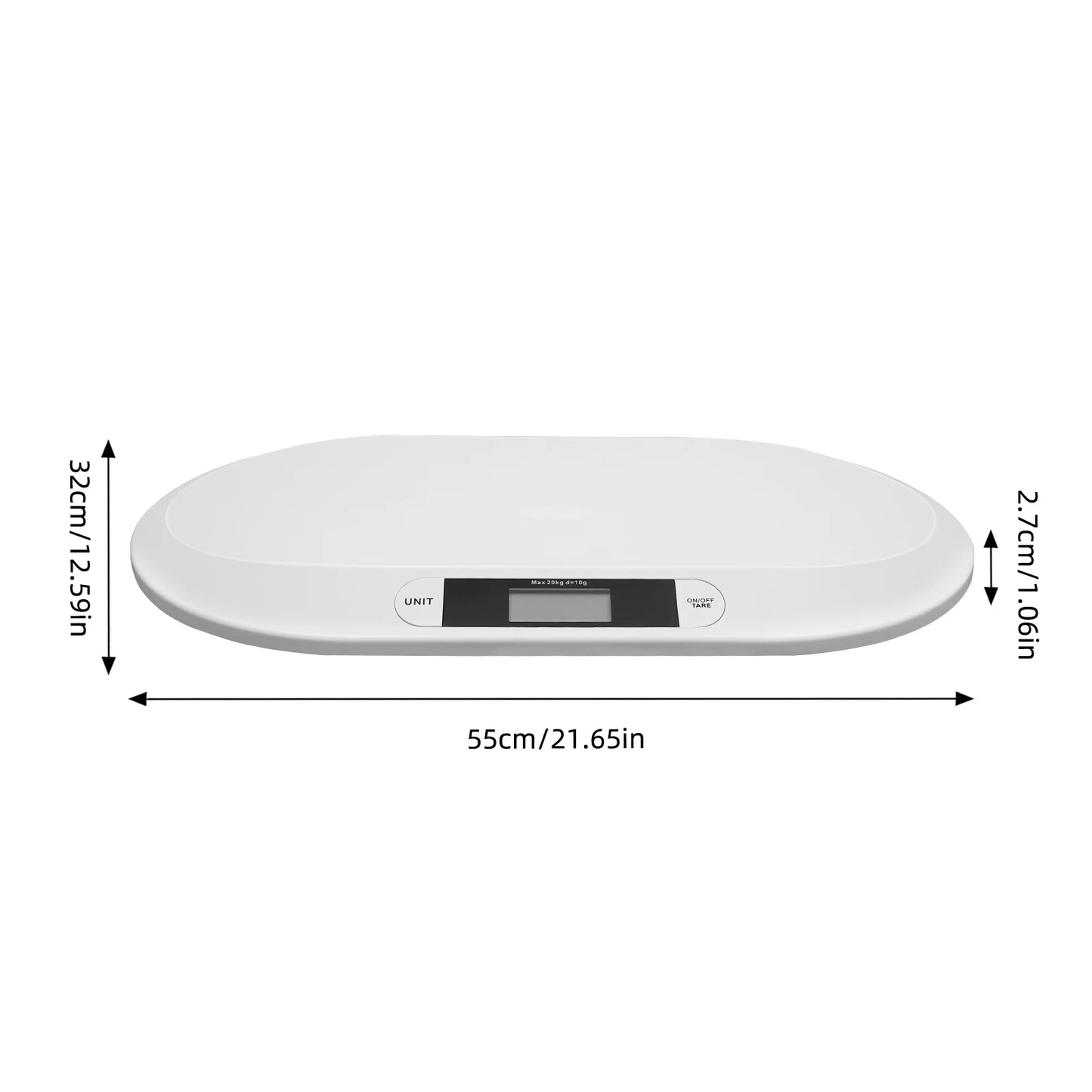 Digital Baby Scale 44lb Capacity With Auto Shut Off