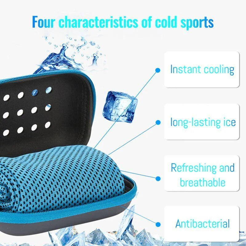 Quick Dry Cooling Towel For Sports Running Yoga Gym