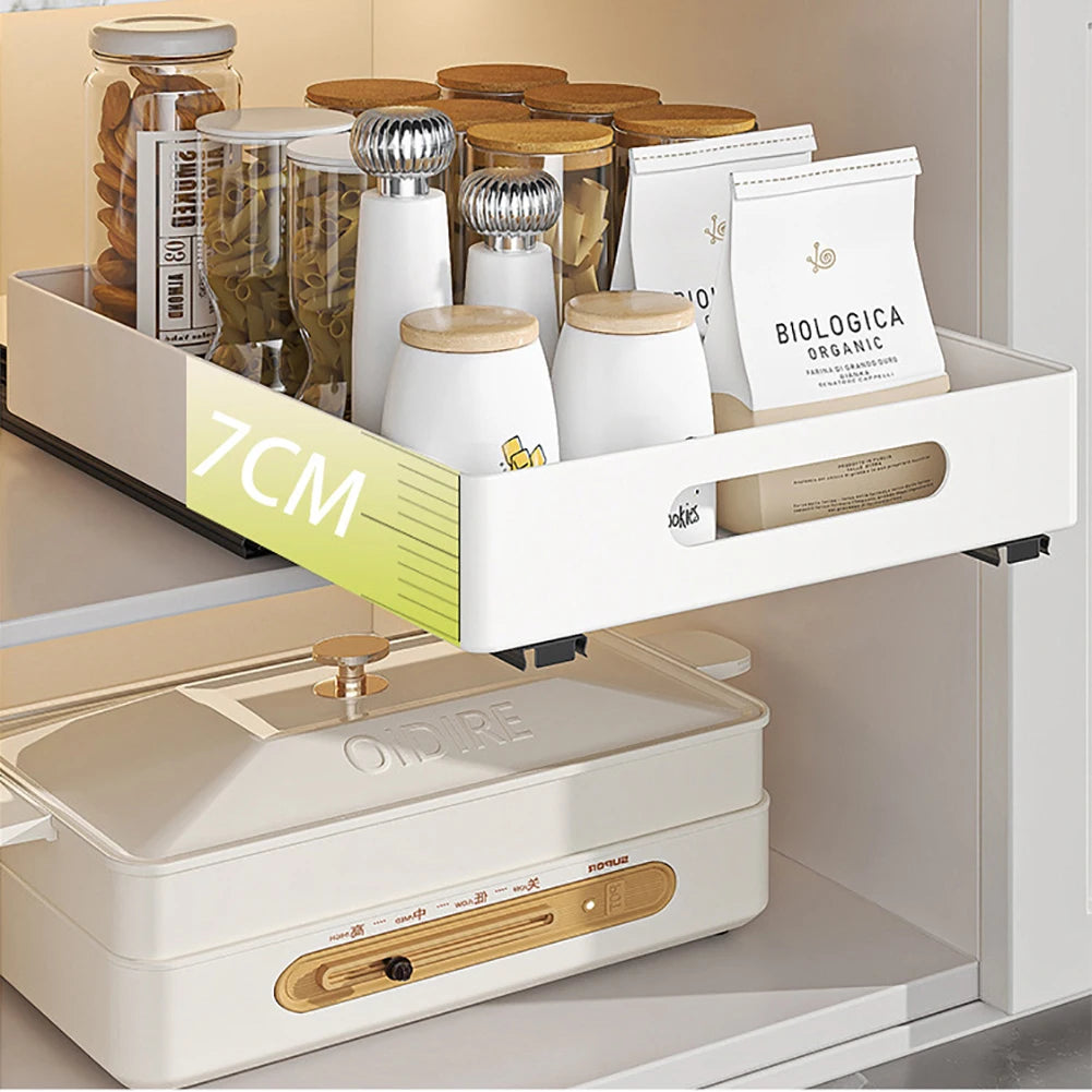 TWISTER.CK Pull Out Cabinet Organizer Heavy Duty Slide Out Drawers