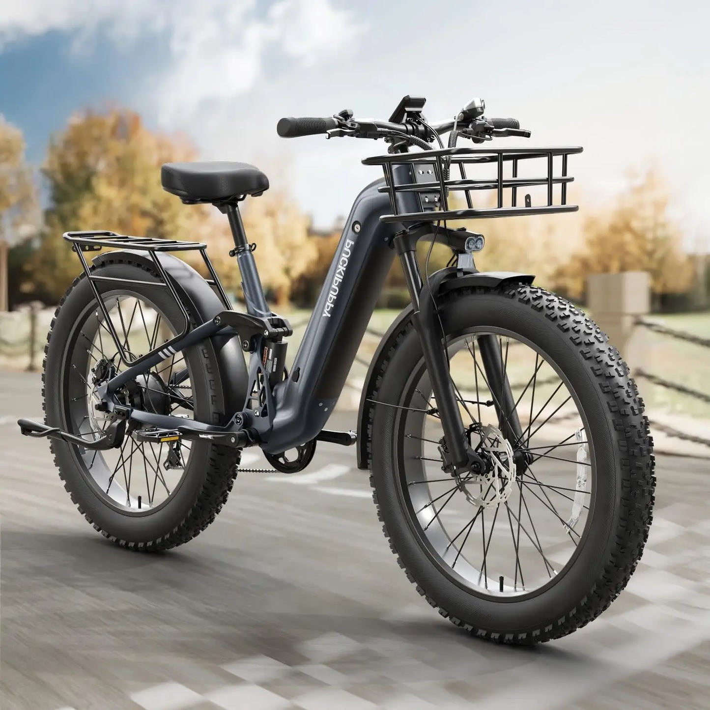 PUCKIPUPPY Boxer ST 960W 48V 20Ah Fat Tire Suspension EBike
