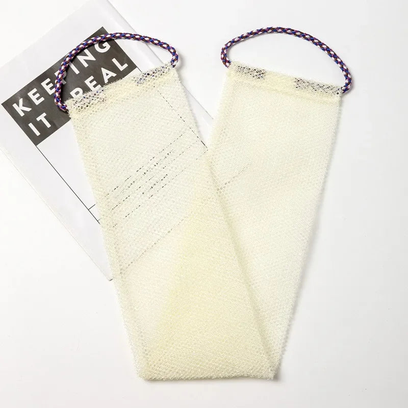 African Net Bath Sponge Shower Puff For Back Exfoliation