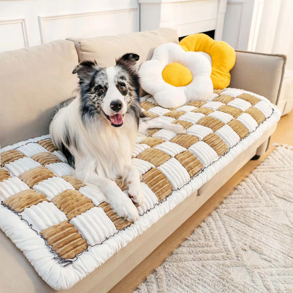 PETRAVEL Dog Bed Warm Mat for Car Seat Cover Plush