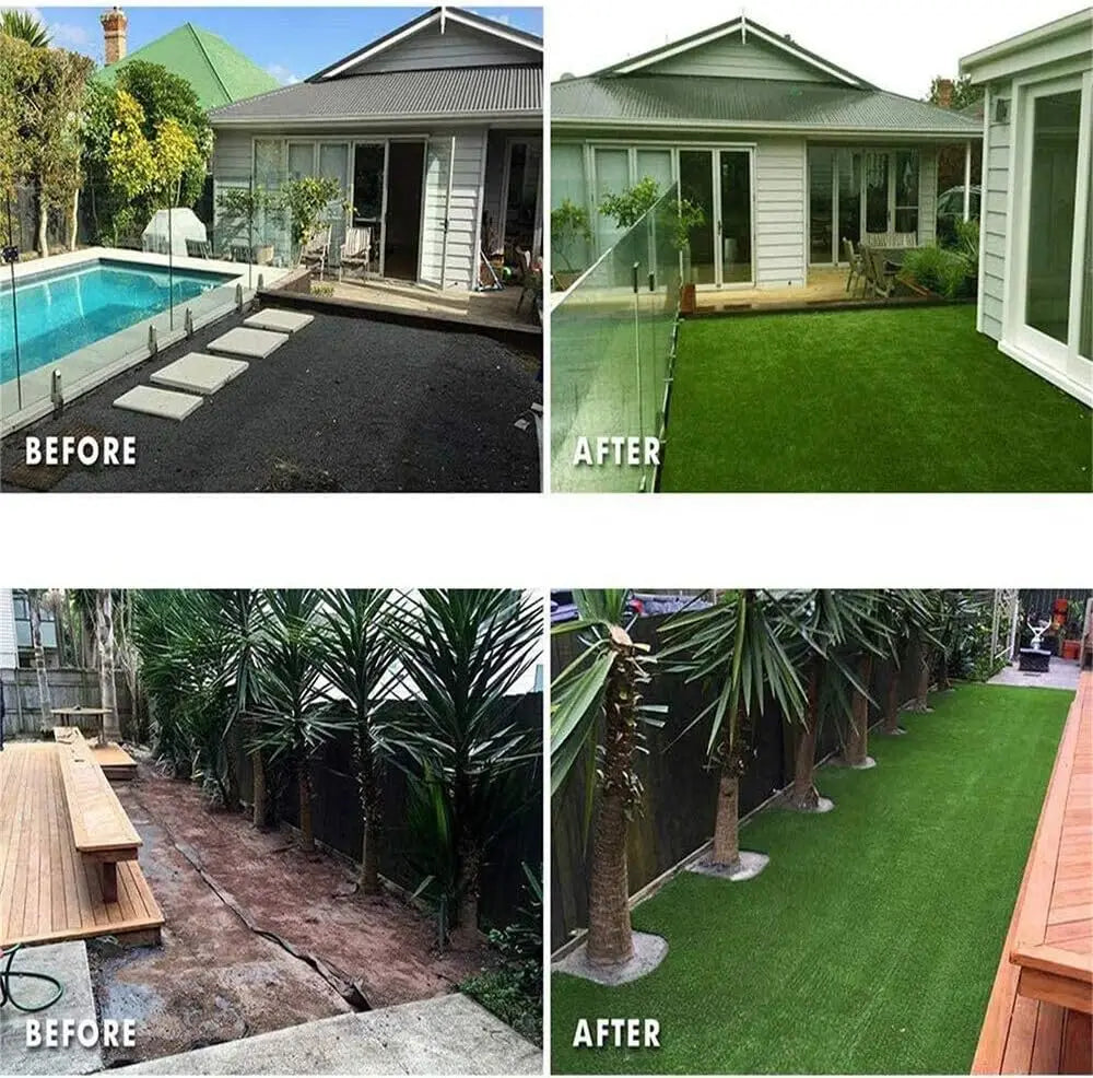 Realistic Artificial Grass Turf for Indoor Outdoor Garden Balcony