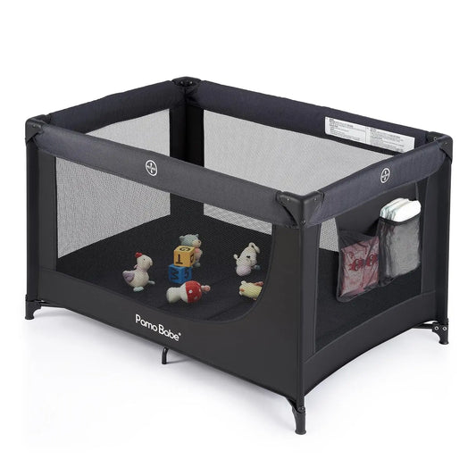 Portable Baby Playpen Foldable Travel Crib With Mattress And Bag