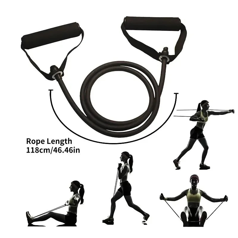 Resistance Bands With Handles For Home Fitness And Strength Training