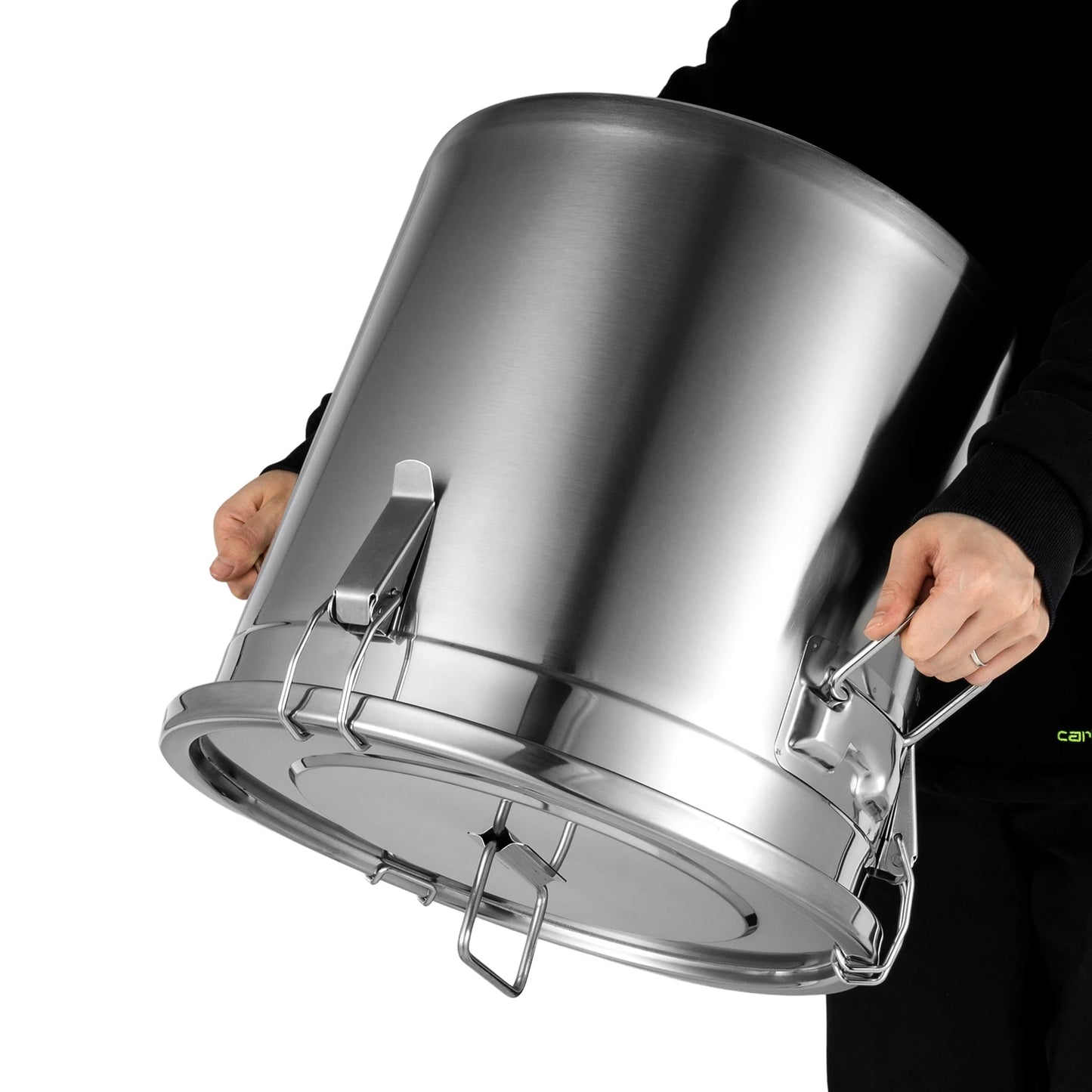 Bymaocar 304 Stainless Steel Airtight Cereal Container With Lid