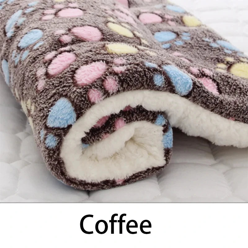 Flannel Pet Sleeping Mat Bed for Dogs and Cats Comfort