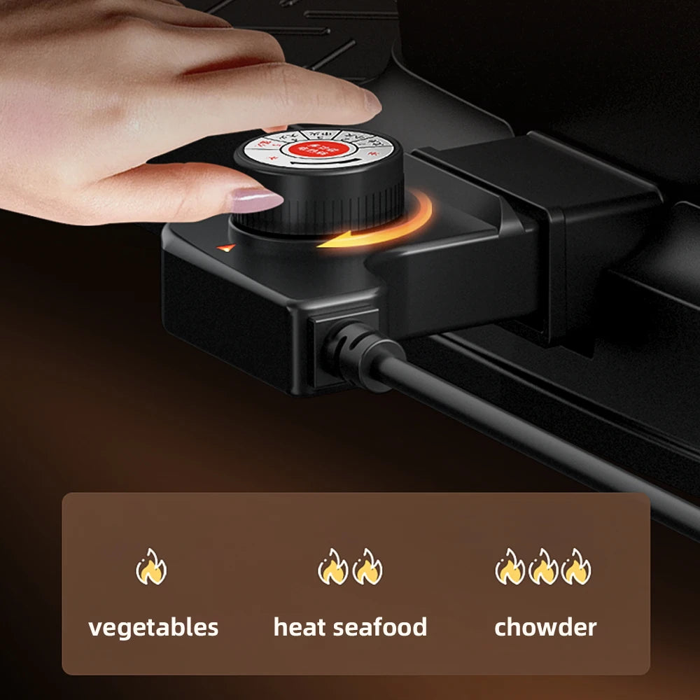 Hign Concerned Chemical Multiuse Hot Pot and Grill Set