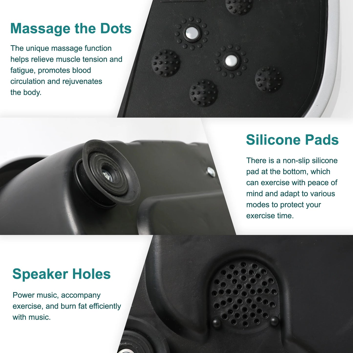 Vibration Plate Exercise Machine For Home Fat Burning Workout