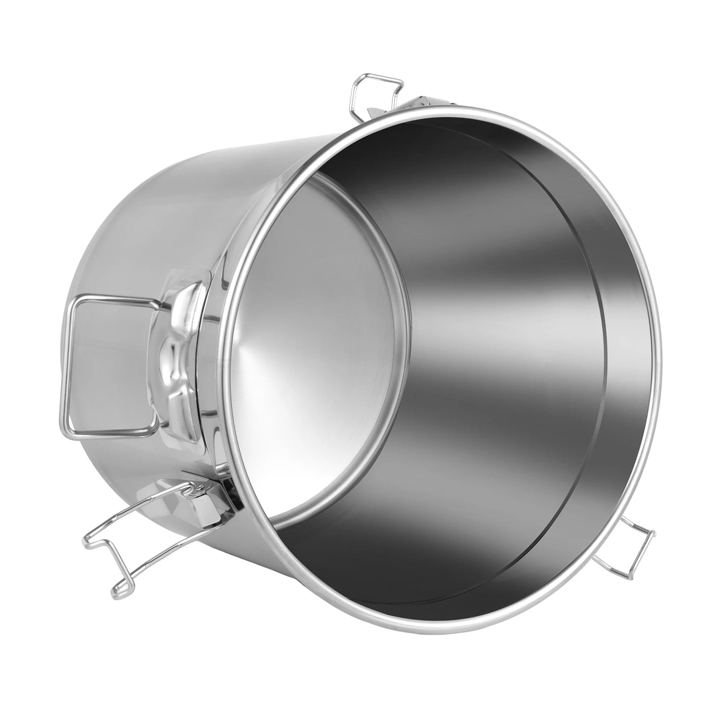 Bymaocar 304 Stainless Steel Airtight Cereal Container With Lid
