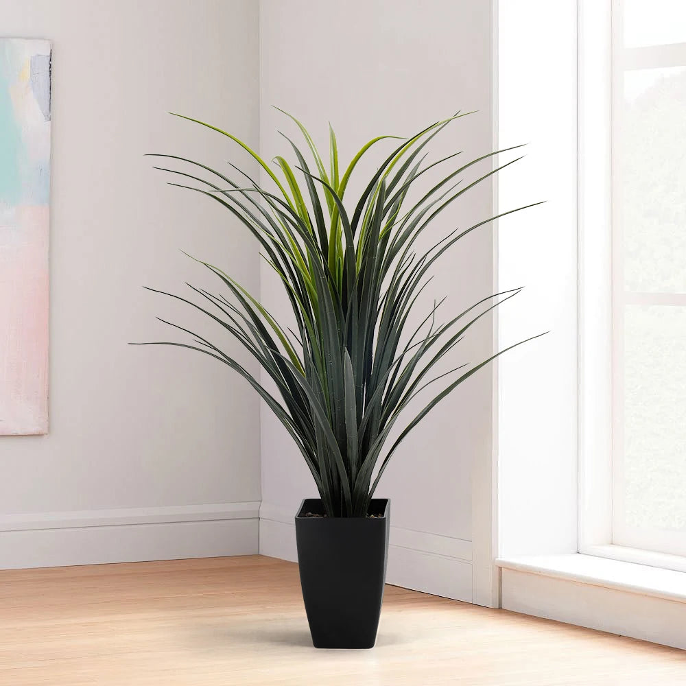 Artificial Plastic Flower Potted Plant Bonsai Decor Wedding Home Office