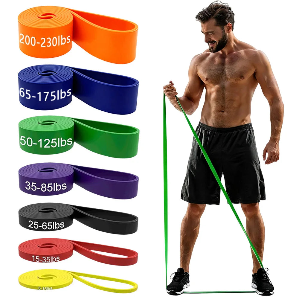 Resistance Bands For Pull Up Assistance And Home Strength Training
