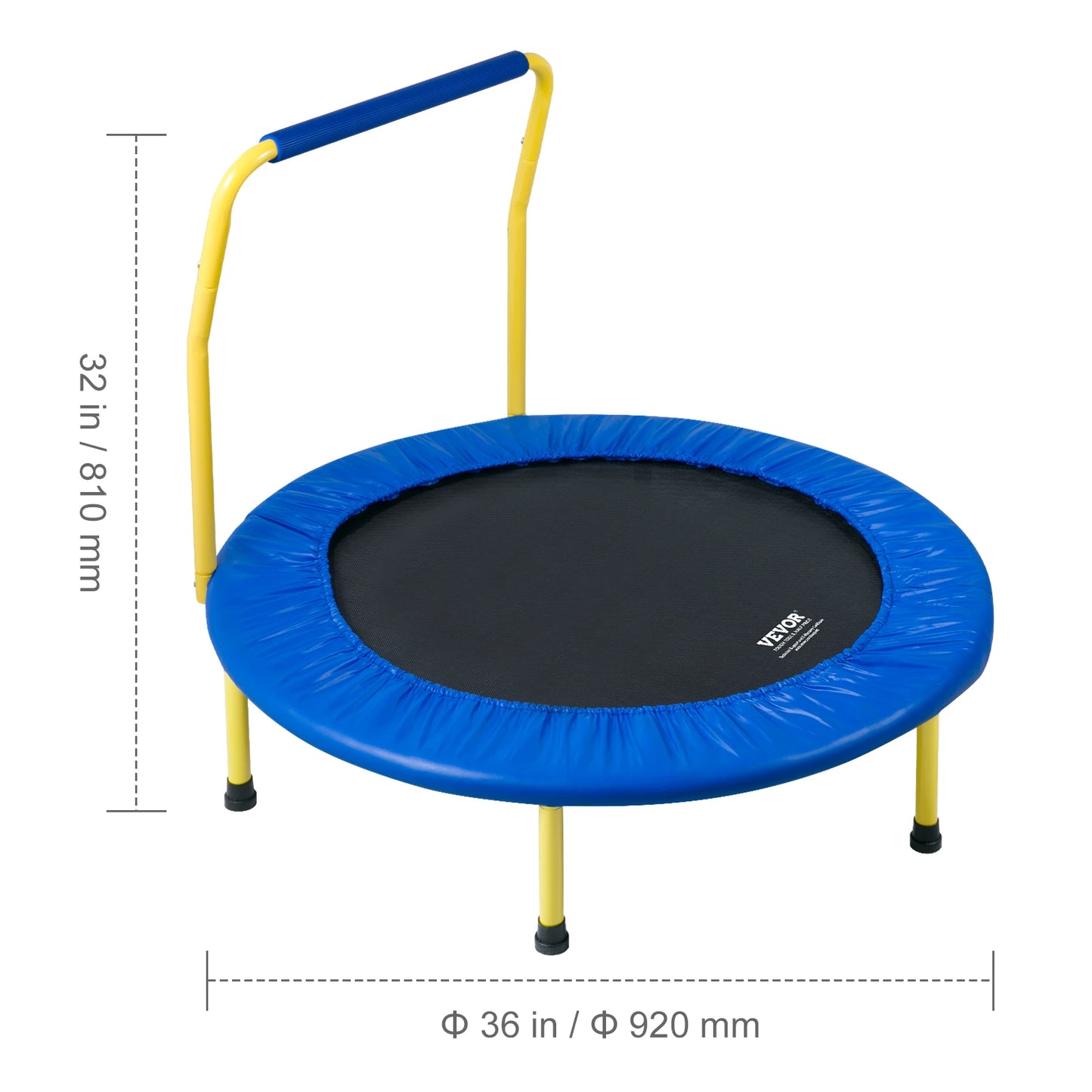 SucceBuy Kids Trampoline Indoor Outdoor Safe Exercise