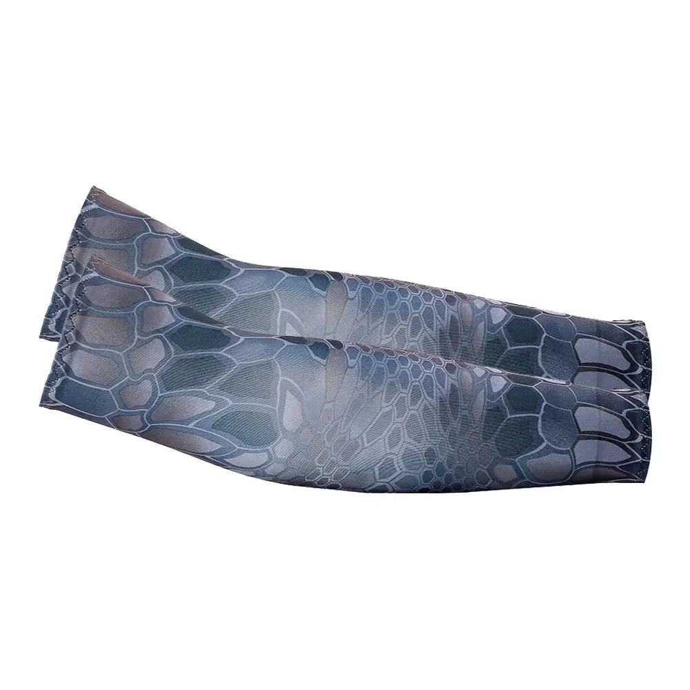 Two Pack Unisex Cooling Arm Sleeves UV Protection For Running Cycling Fishing