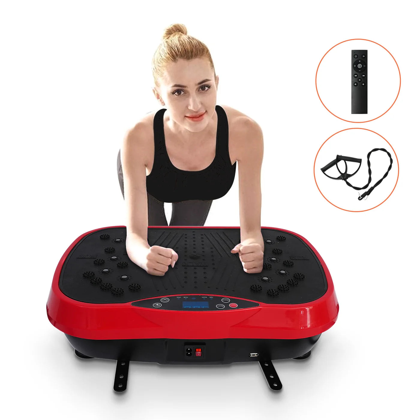 Vibration Plate Exercise Machine For Home Fat Burning Workout