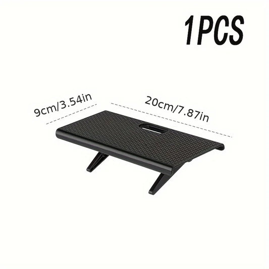 Adjustable TV Screen Top Shelf Monitor Desk Organizer Rack