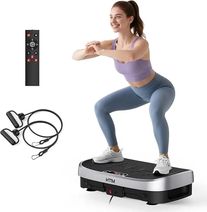 HTM Vibration Plate Fat Burning Fitness Platform 120 Levels