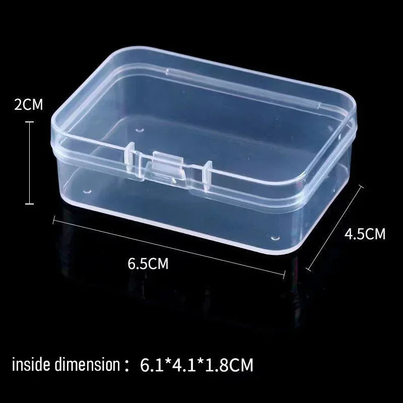 50 Transparent Storage Boxes For Arts And Crafts Accessories