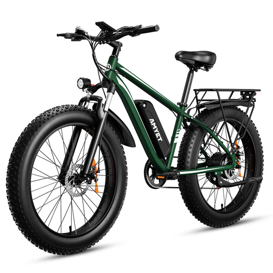 AMYET EB26 Electric Mountain Bike 1500W 48V 15Ah Dual Shock