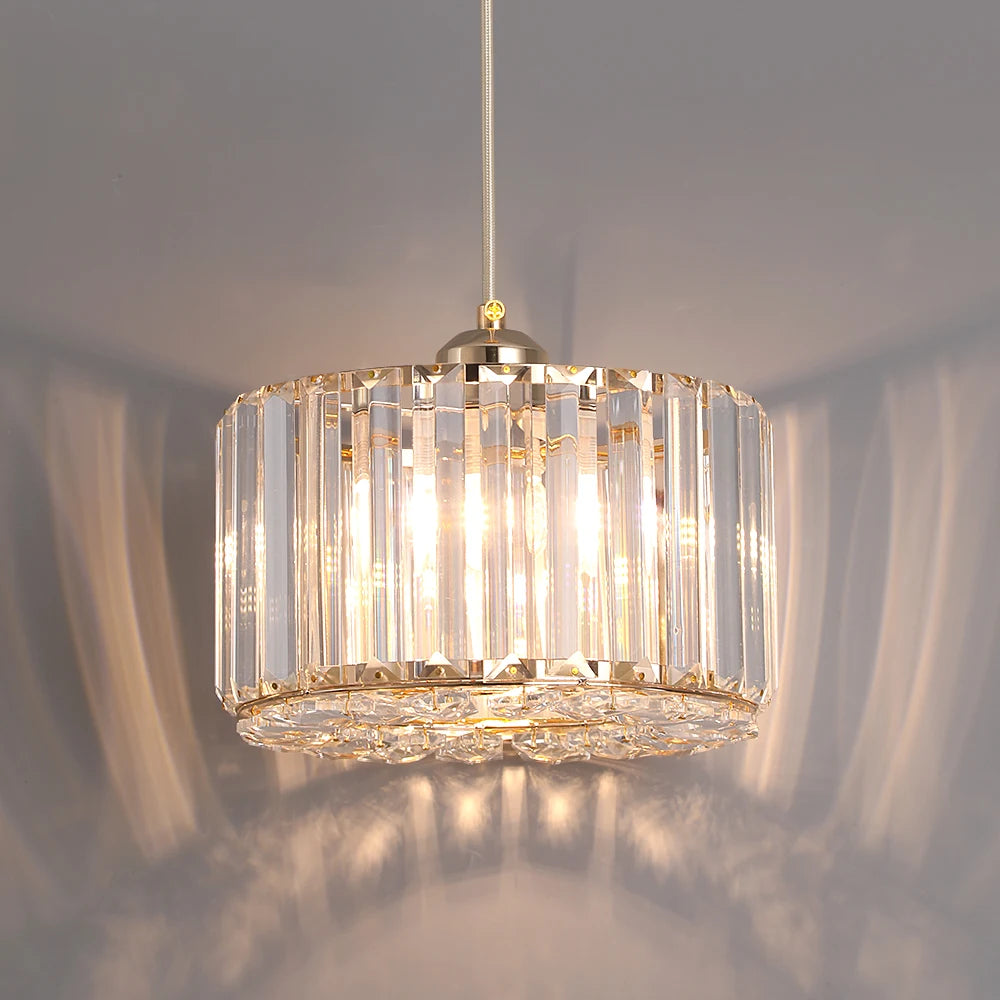 Vetrulus Nordic Modern Pendant Light Crystal LED Chandelier