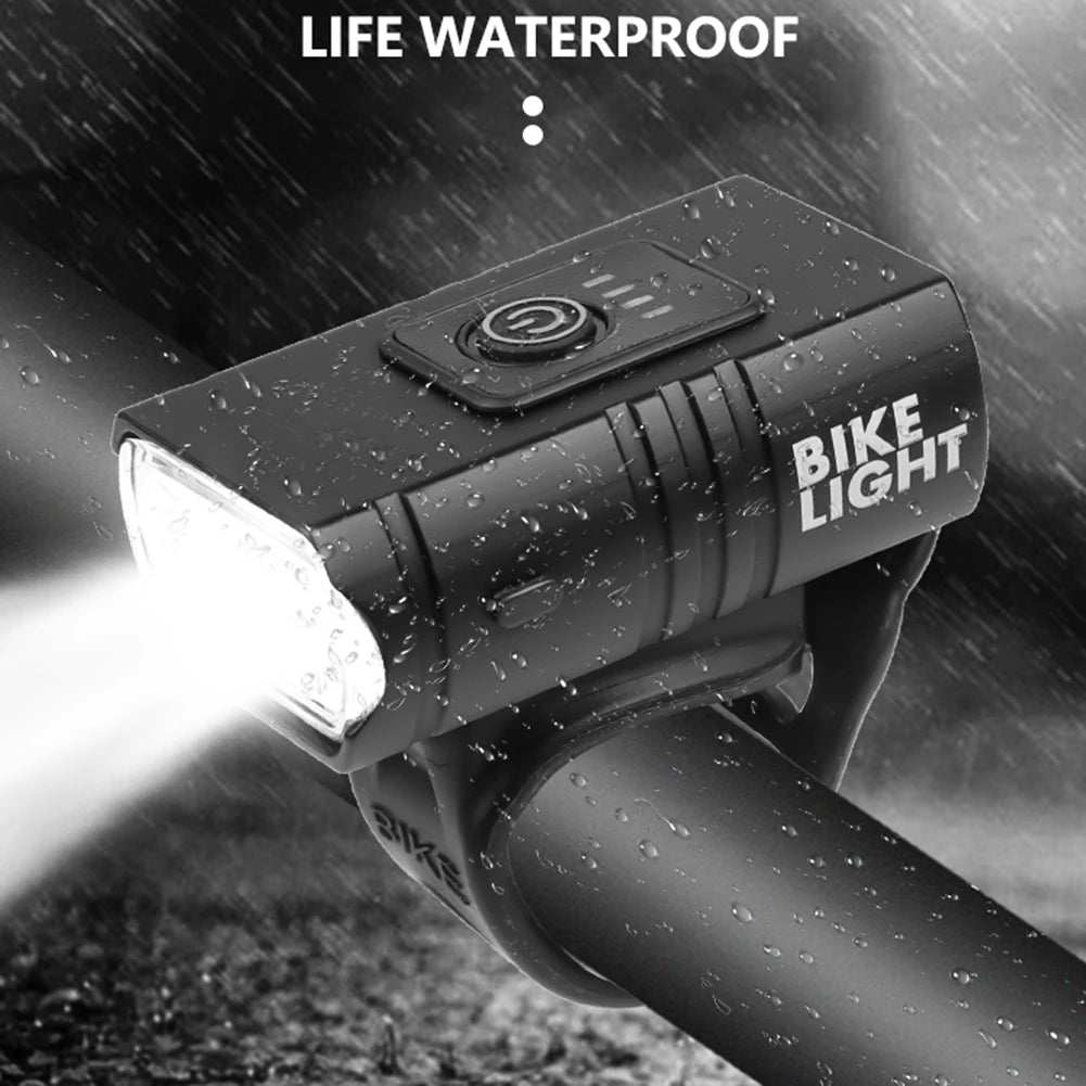 Aluminum Alloy LED Bike Front Light 10W 800LM 6 Modes
