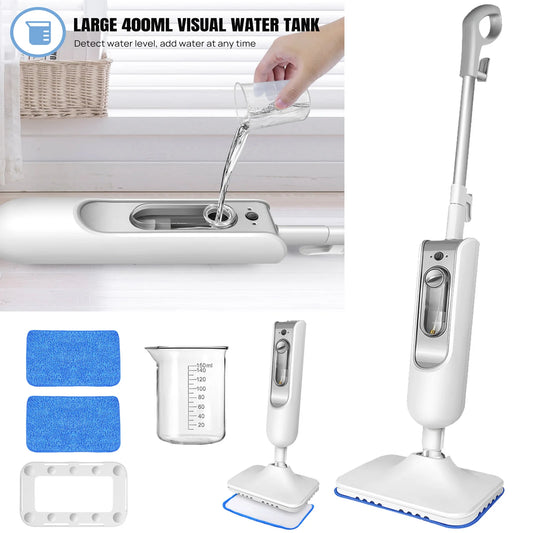 DayPlus Steam Mop Detachable Steam Cleaner 1500W Power