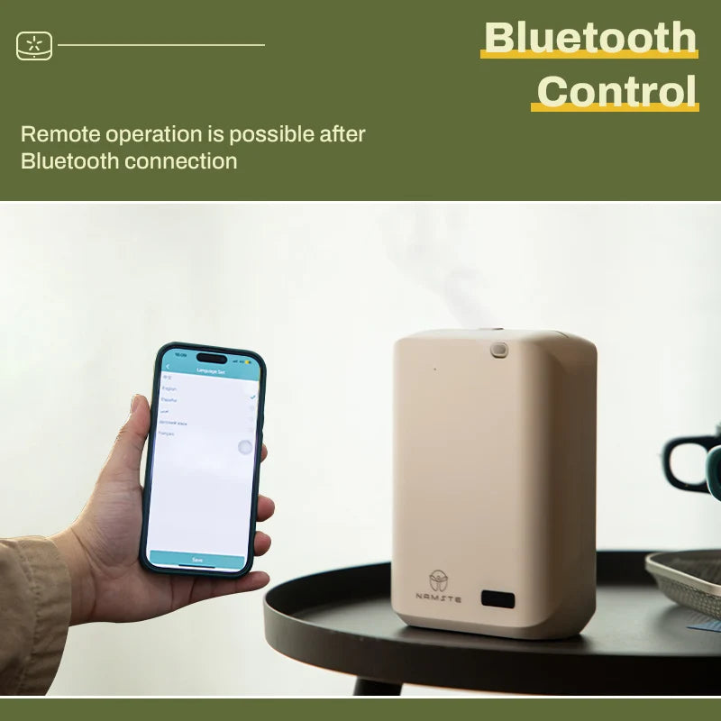 Namste Bluetooth Aroma Diffuser Wall Hanging Flat Lay Air Purifier
