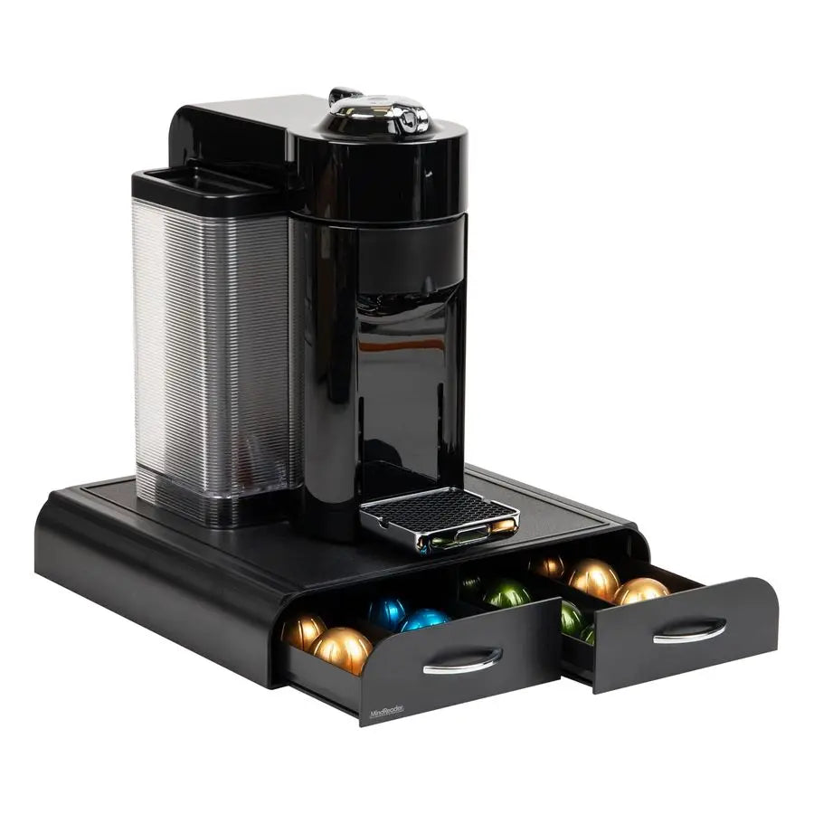 XMSJ Single Serve Coffee Pod Organizer With Drawers VertuoLine Nespresso